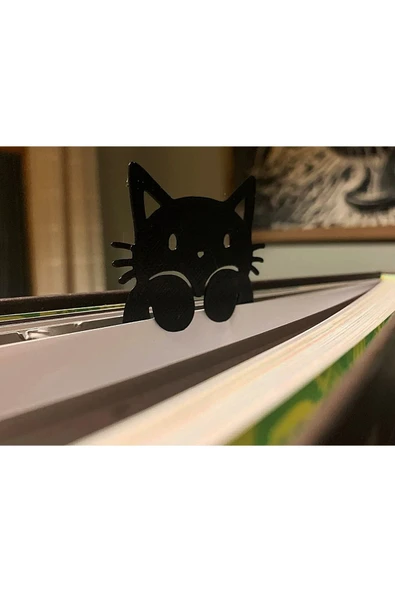 TuransoyCraft Kedi Yer Tutacağı Kitap Ayracı ürün görseli 1
