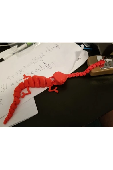TuransoyCraft Hareketli Bukalemun Oyuncak (dev Boy) - Resim 5