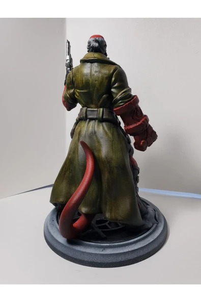 TuransoyCraft Hellboy Marvel Boyalı Figür 26 Cm (dev Boy) - Resim 5