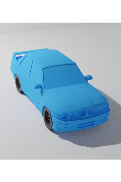TuransoyCraft Bmw M3 E30 Model Maket Araba 19 Cm (büyük Boy) ürün görseli 1