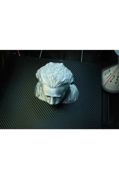 TuransoyCraft Albert Einstein 10 Cm Büst - Resim 7