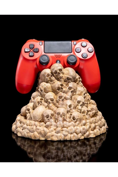 TuransoyCraft Kuru Kafalı Play Station Oyuncu Kol Tutucu-Standı ürün görseli 1