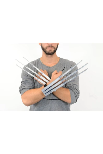 TuransoyCraft Wolverine Açılır Kapanır Otomatik Hareketli Pençe Seti (sağ Sol Takım) ürün görseli 1
