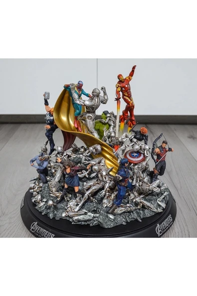 TuransoyCraft Yenilmezler Marvel Avengers Ultron Çağı Boyalı Figür 40 Cm (mega Boy) ürün görseli 1