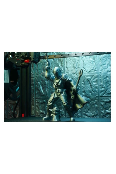 TuransoyCraft The Mandalorian 18cm Figür - Resim 6