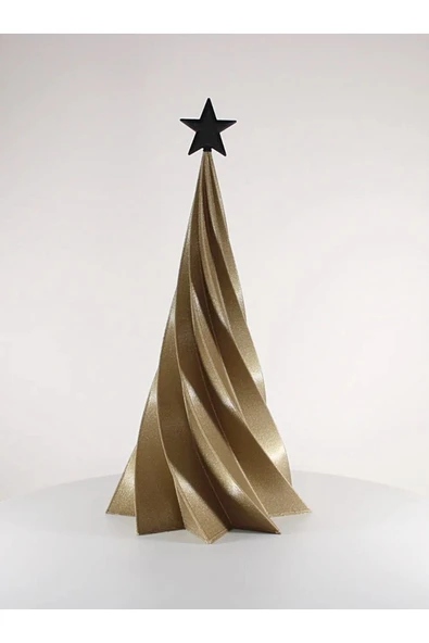 TuransoyCraft Spiral Yılbaşı Ağacı Christmas Tree 28 Cm ürün görseli 1