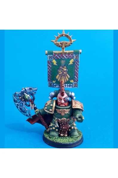 TuransoyCraft Thunder Hammers Warlord Dekoratif Boyalı Figür 16 CM ürün görseli 1