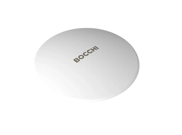 Bocchi Logolu Sifon Kapağı 7,5 cm Parlak Beyaz 1219-001-0120 ürün görseli 1