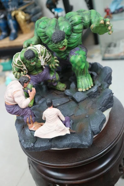 TuransoyCraft Hulk Transformation Dönüşüm Figür 25 cm (dev Boy) - Resim 8