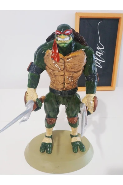 Plasteel Ninja Kaplumbağalar Rafael Figür - Resim 3