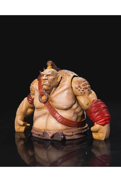 TuransoyCraft Ortaçağ Korkunç Dev Ogre Devler Ülkesi Hareketli Oyuncak - Resim 4