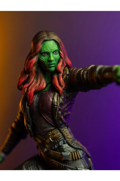 TuransoyCraft Gamora Guardians Of The Galaxy Boyalı Figür 25 cm Dev Boy ürün görseli 1