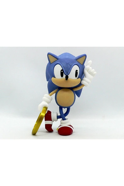 TuransoyCraft Kirpi Sonic Boyalı Figür 12 Cm - Resim 4