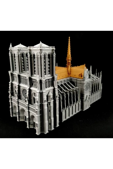 TuransoyCraft Notre Dame De Paris Katedral Biblo (ultra Detaylı Büyük Boy) ürün görseli 1