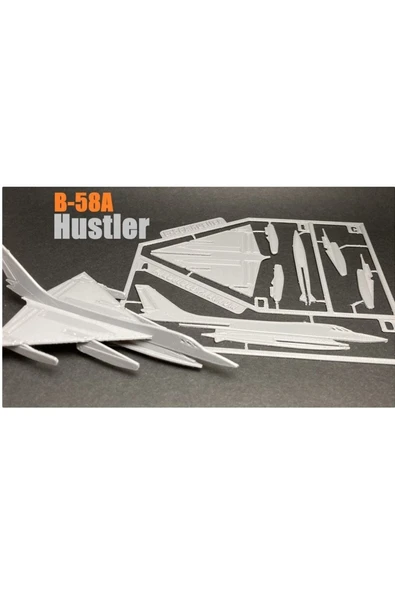 TuransoyCraft Convair B-58a Hustler Maket Uçak Kartı ürün görseli 1