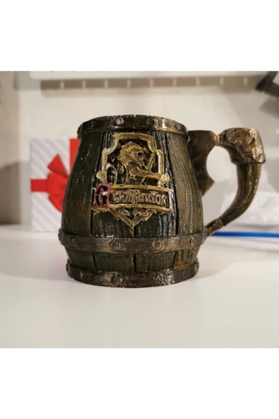 TuransoyCraft Harry Potter Kaymak Birası Bardağı Hogwarts Binaları Logolu ürün görseli 1