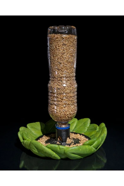 TuransoyCraft Dekoratif Naturel Kuş Yemliği ürün görseli 1