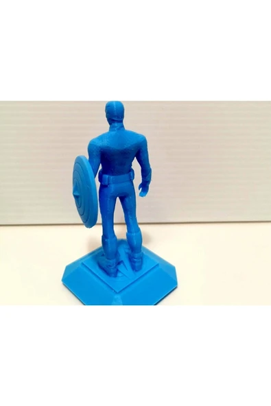 TuransoyCraft Captain America Figür 15 Cm - Resim 3