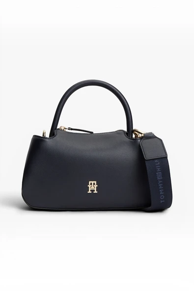 TH LOGOTAPE MINI SATCHEL Kadın Mavi Çanta - AW0AW18743 ürün görseli 1