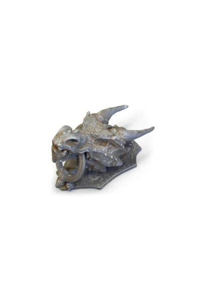 TuransoyCraft Ejderha Başlı Kapı Tokmağı 22 Cm - Resim 2