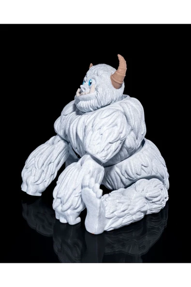 TuransoyCraft Hareketli Sevimli Arkadaş Yeti Oyuncak 20 CM (DEV BOY) - Resim 3