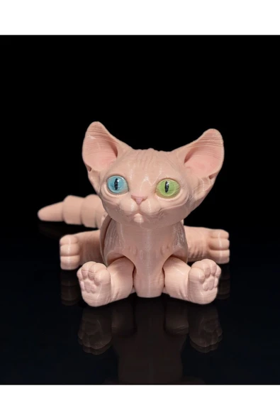TuransoyCraft Sphynx Hareketli Kedi Figürü - Resim 6