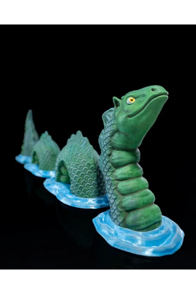 TuransoyCraft Nessie Loch Ness Canavarı Boyalı Figür 25 CM (BÜYÜK BOY) ürün görseli 1