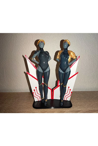 TuransoyCraft Atomic Heart Ikizler Boyalı Figür 12 Cm ürün görseli 1