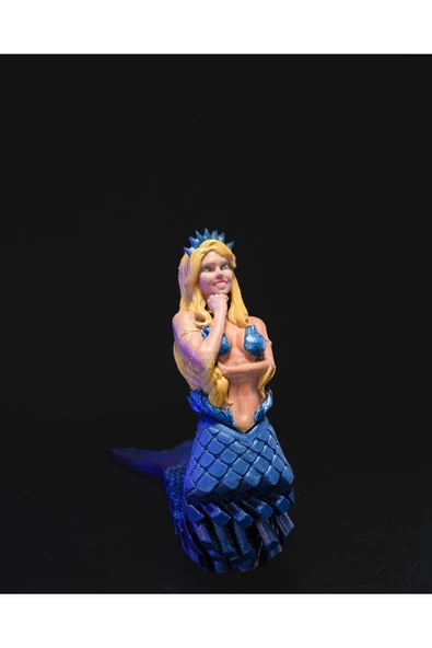 TuransoyCraft Denizkızı Victoria Hareketli Oyuncak Mermaid Victoria 23 Cm Büyük Boy ürün görseli 1