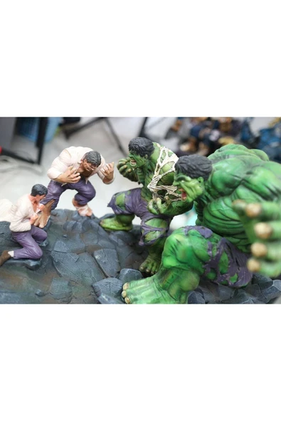 TuransoyCraft Hulk Transformation Dönüşüm Figür 25 cm (dev Boy) - Resim 4