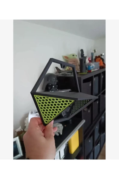 TuransoyCraft Balpeteği Dekoratif Duvar Rafı (1 Adet) ürün görseli 1