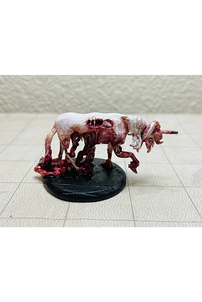 TuransoyCraft Zombi Unicorn Boyalı Figür 15 cm ürün görseli 1