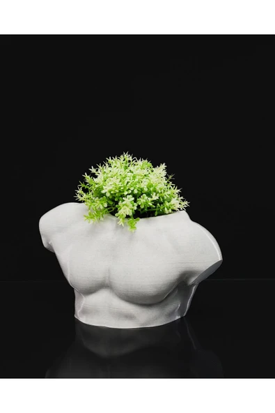 TuransoyCraft Vücut Büst Vazo - Erkek 15 Cm ürün görseli 1
