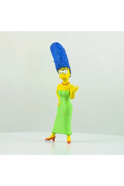 TuransoyCraft Marge Simpson Simpsons Simpsonlar Boyalı Figür 15 cm ürün görseli 1