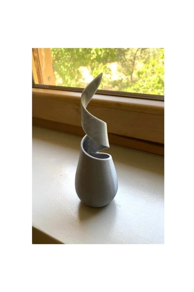TuransoyCraft Ombre Dekoratif Modern Vazo ürün görseli 1