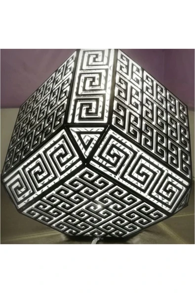 TuransoyCraft Selçuklu Gece Lambası 10x10cm - Resim 6