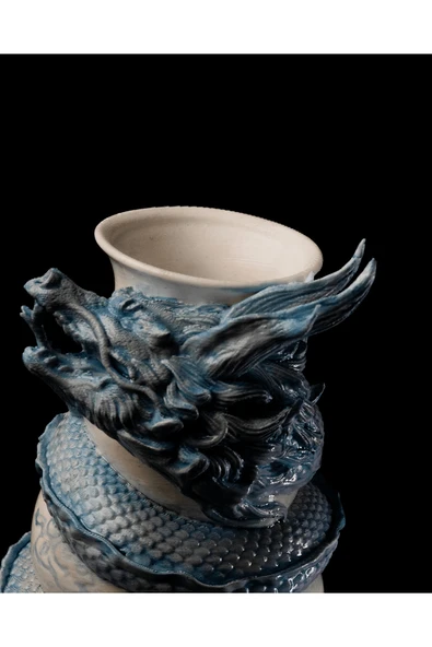 TuransoyCraft Mortal Kombat Ejderhası Vazo 20 Cm (Dev Boy) - Resim 5