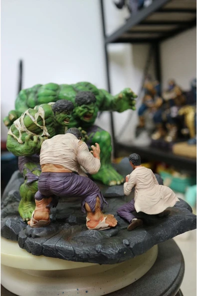 TuransoyCraft Hulk Transformation Dönüşüm Figür 25 cm (dev Boy) - Resim 7