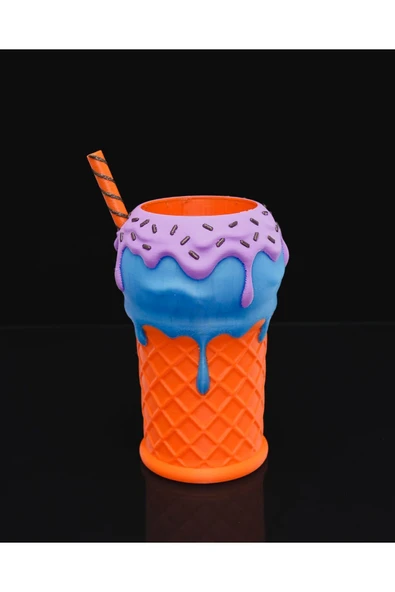 TuransoyCraft Dondurma Figürlü Bardak Tutucu ürün görseli 1