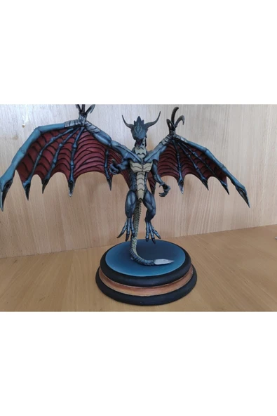 TuransoyCraft Bahamut Ejder Boyalı Figür 26 Cm (dev Boy) - Resim 3