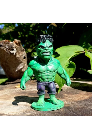 TuransoyCraft Cartoon Hulk Boyalı Figür 15 cm ürün görseli 1