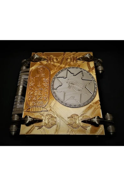 TuransoyCraft Amon Ra'nın Yaşayanlar Kitabı Eski Antik Mısır (SERT PLASTİKTİR - 24x27CM) ürün görseli 1