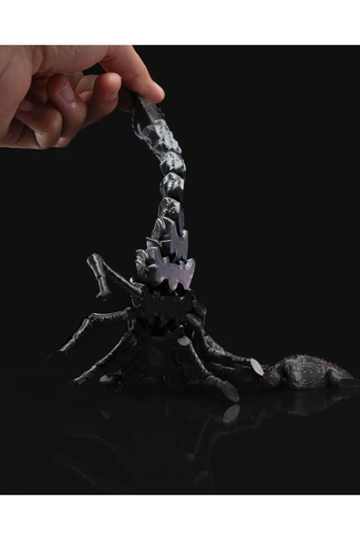 TuransoyCraft İmparator Akrep Hareketli Oyuncak Akrep Kral Oyuncak Büyük Boy 24 cm ürün görseli 1