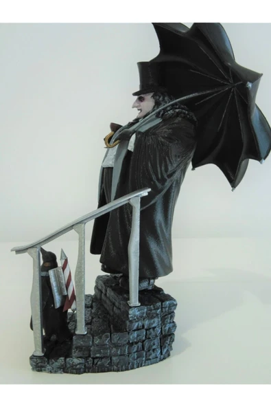 Plasteel Penguen Batman Figür/ Yükseklik 30 Cm - Resim 3
