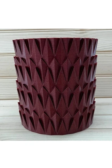 TuransoyCraft Pul Vazo & Saksı Büyük Boy (PLASTİKTİR 20 CM ÇAP 16 CM YÜKSEKLİK) ürün görseli 1