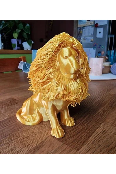 TuransoyCraft Yeleli Aslan Ultra Realistic Biblo ürün görseli 1