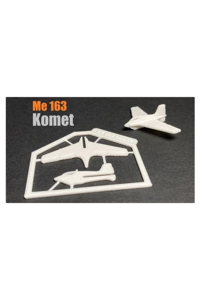 TuransoyCraft Messerschmitt Me 163 Komet Maket Uçak Kartı ürün görseli 1
