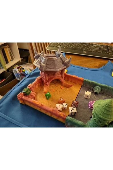 TuransoyCraft Yüzüklerin Efendisi Ork Orcish Tower İkili Zar Kulesi ürün görseli 1