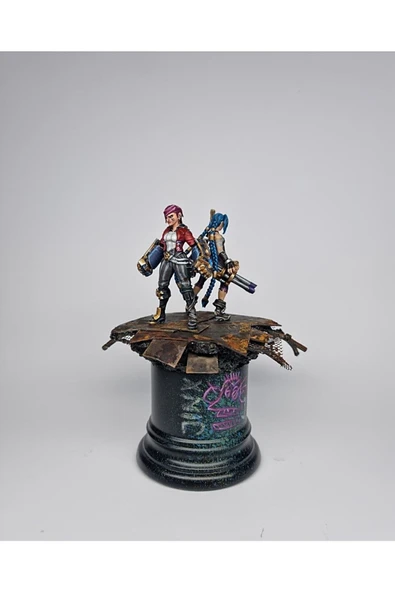 TuransoyCraft Arcane Jinx Ve Vi Figür 15 Cm (2'li Set) ürün görseli 1