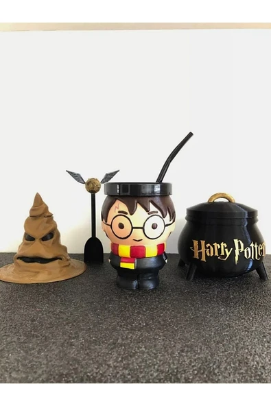 TuransoyCraft Harry Potter Dekor Iksir Yapım Seti 4 Parça Set (her Biri 15'er Cm) ürün görseli 1